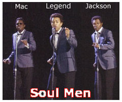 Soul Men Bernie Mac, John Legend, and Samuel L. Jackson