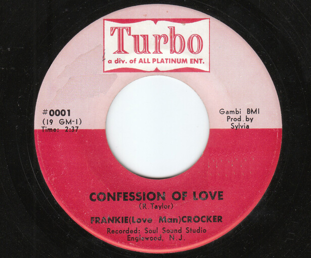 Frankie Crocker Confession of Love